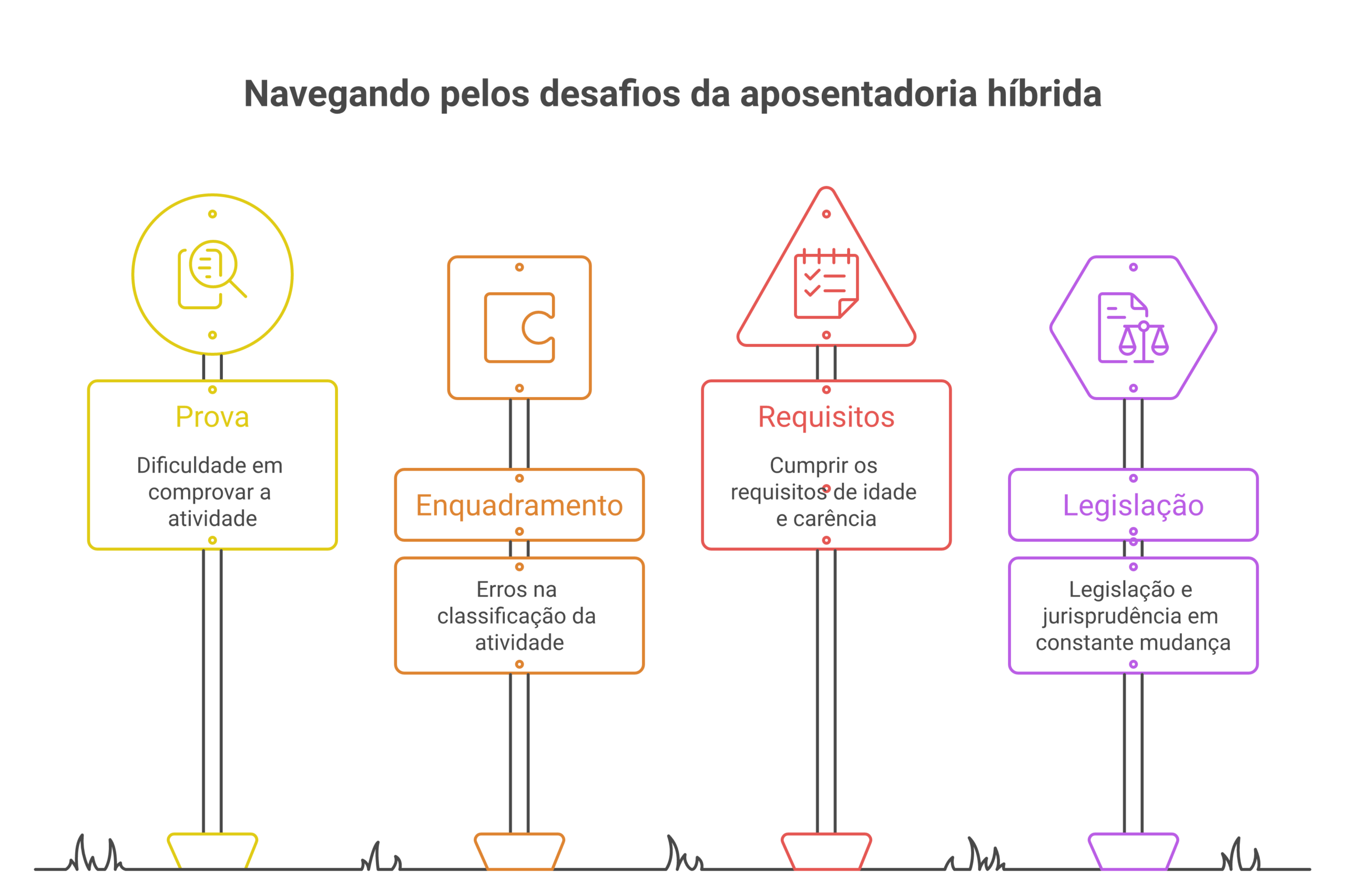 Visão geral: aposentadoria híbrida modelo